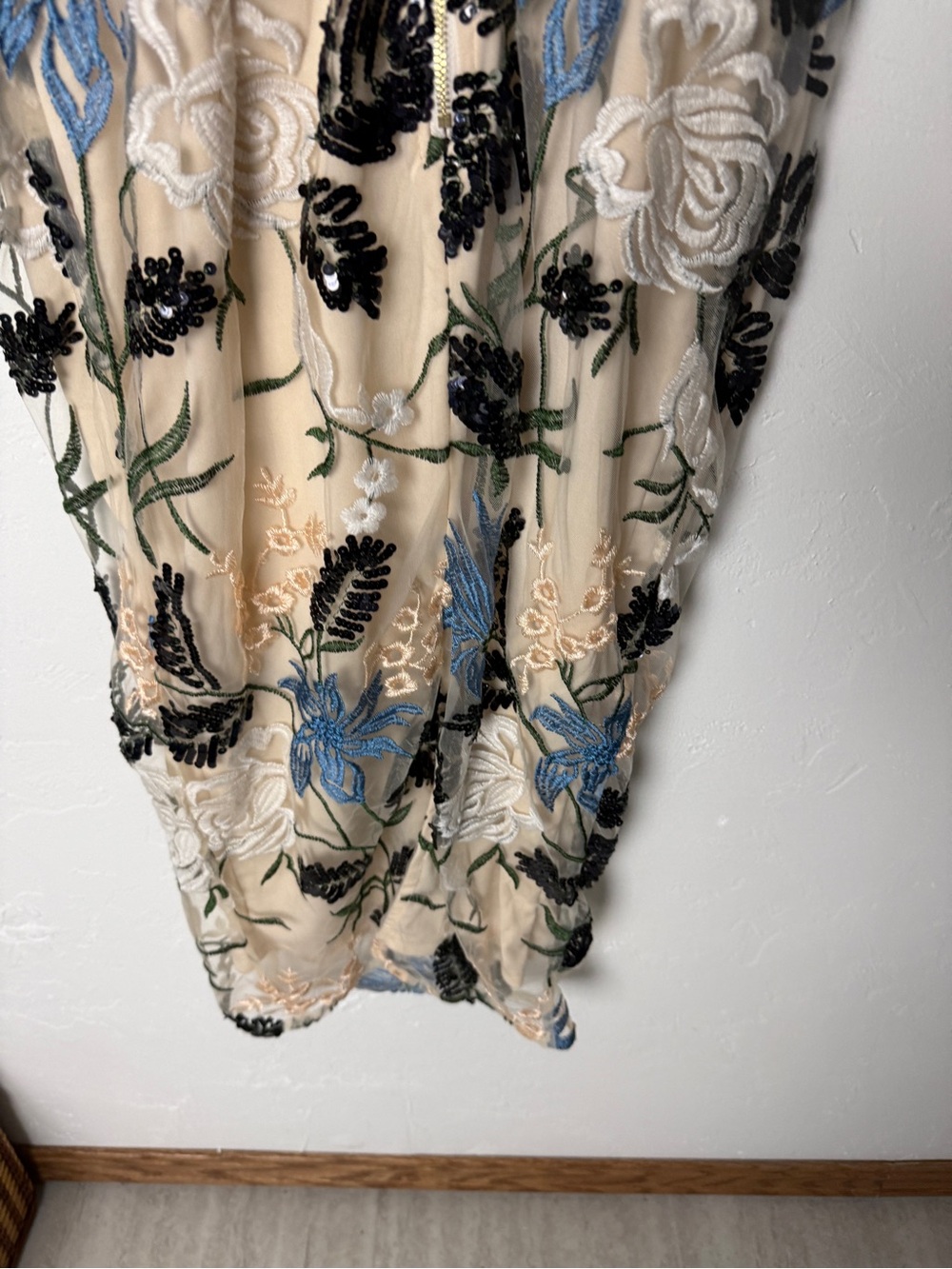 Lulus Midi Dress Show Stopper Embroidered Sequin dress - Picture 9 of 14